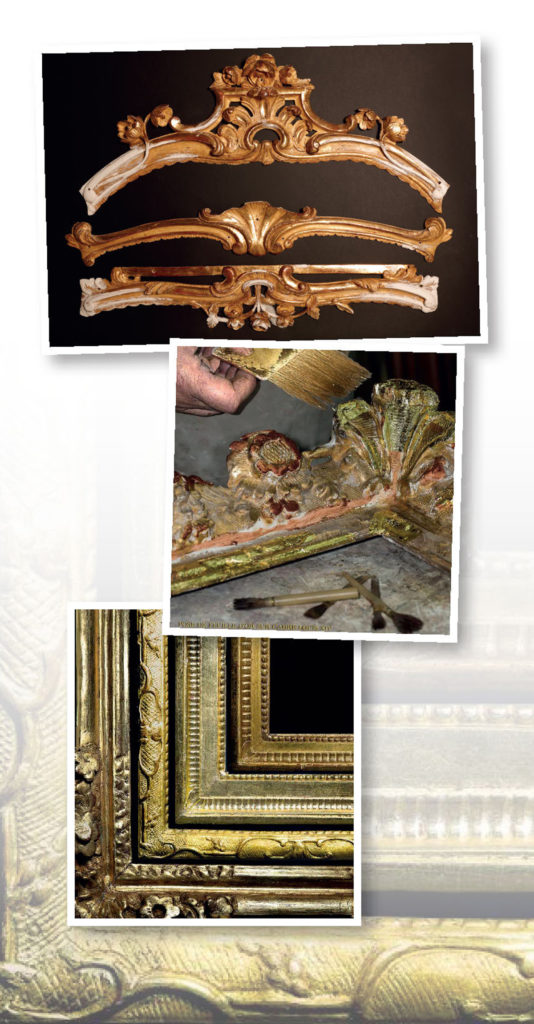 Restauration des bois dorés